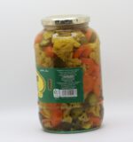 ترشی مخلوط ۱۵۰۰ گرمی برند برگ سبز - تصویر 3